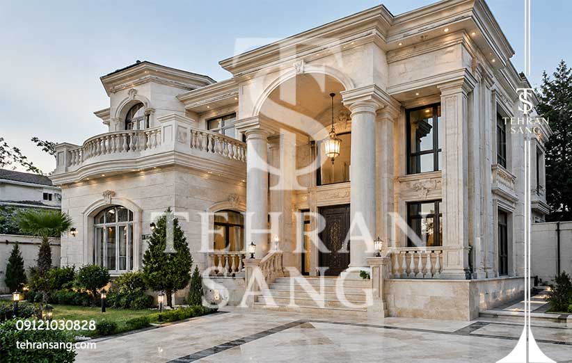سنگ نما رومی ویلا