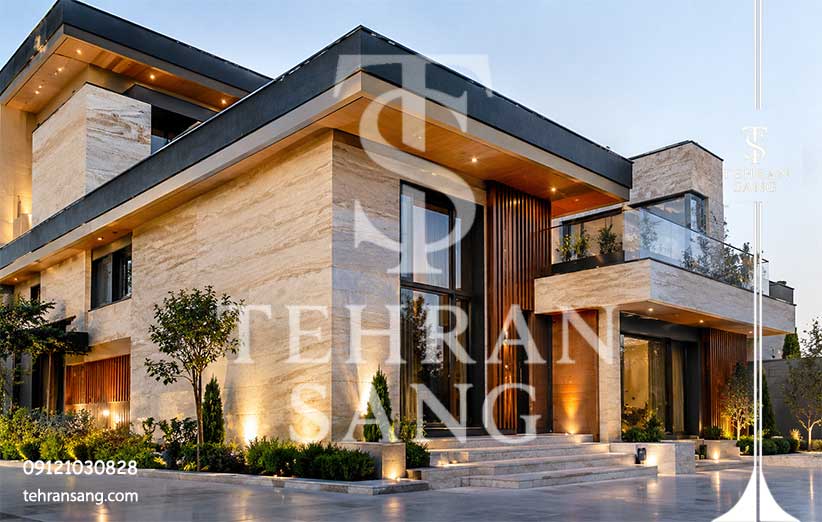 بهترین سنگ برای نمای ویلا