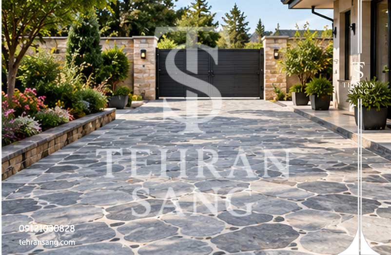 بهترین سنگ کف حیاط