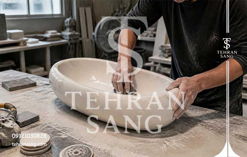 خرید روشویی سنگی مرمر