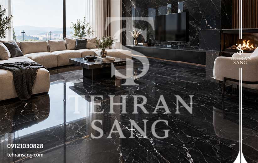 ویژگی سنگ مرمریت مشکی نجف آباد