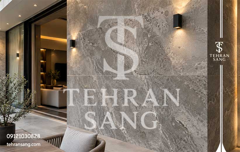 سنگ پرشین گری برای دیوار