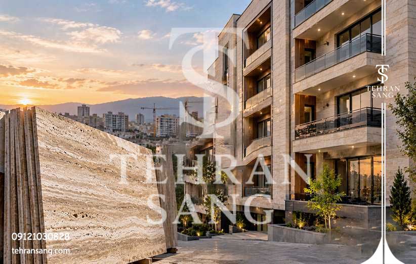 سنگ دره بخاری برای نما
