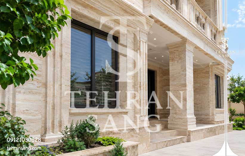 سنگ طرق برای نما