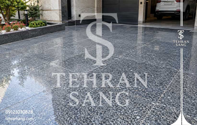سنگ گرانیت زاهدان برای پارکینگ