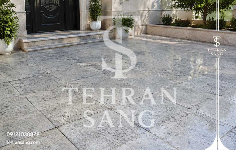 سنگ کف حیاط